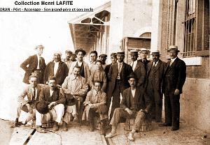 Oran- SDV- 2085- Acconage- Grand-pere et grand-oncle Lafitte